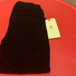 New black corduroy pants size 3t